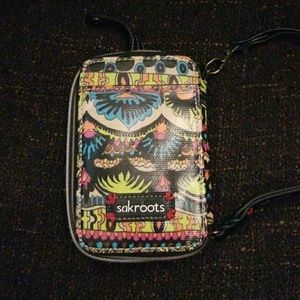 Sakroots Wristlet Multicolor Pattern
